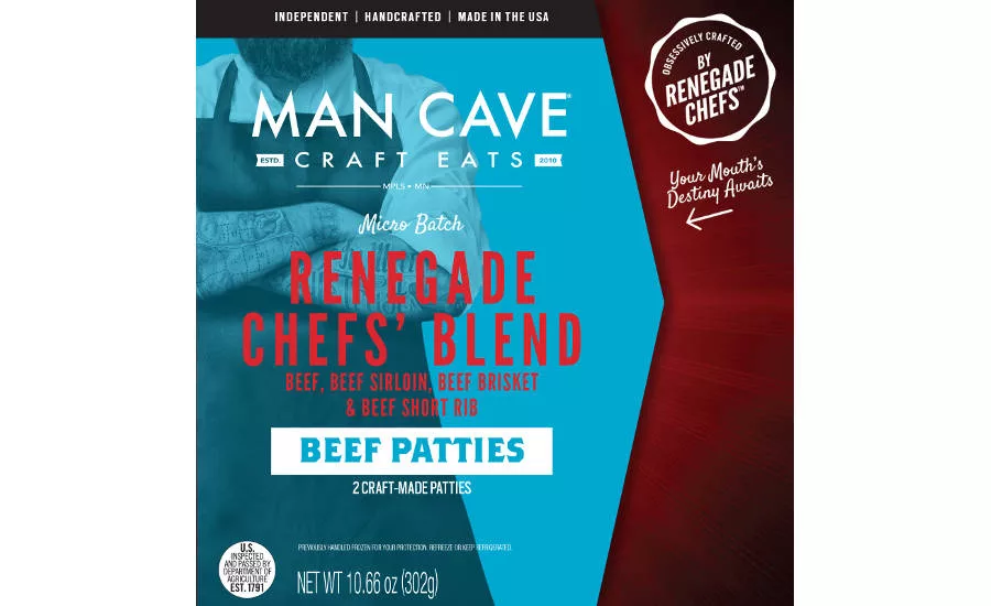Man Cave Foods Renegade Chefs’ Blend Beef Patties