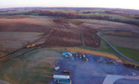 Construction of Bell & Evans' new chicken harvest facility