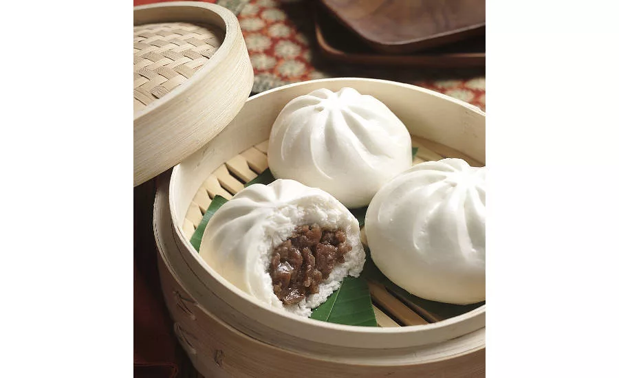 Siopao pork steamed buns