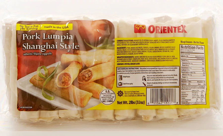 Orientex Lumpia Pork Shanghai Style