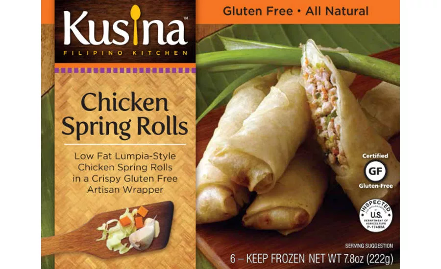 Kusina Gluten Free Chicken Spring Rolls