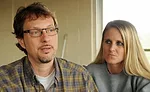 Brian Harper, co-owner of Harper’s Country Hams and fiancée Angie James