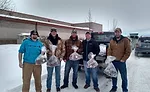Hunters that donate product to Veterans Meat Locker are not charged processing costs