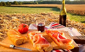 Picnic Featuring Sliced Bayonne Ham