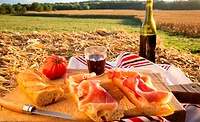 Picnic Featuring Sliced Bayonne Ham