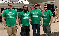 Hot Dog Eating Contest Top Three Finishers Hudson Days' Hot Dog Eating Contest Top Three Finishers