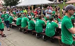 Hudson Days Hot Dog Eating Contest Contestants