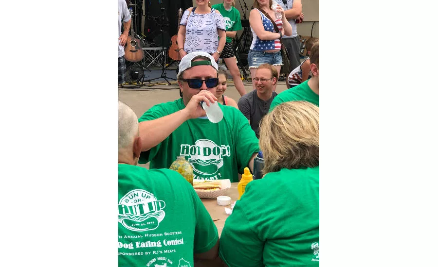Hudson Days Hot Dog Eating Contest T-shirt