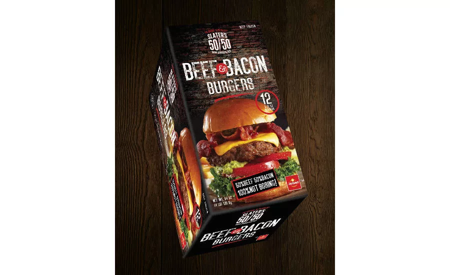 50/50 Beef & Bacon Burgers Package