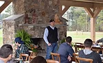 Andrew McPeaks Explains CAM Ranches' Operations to Group