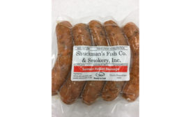 Shuckmans Salmon Sausage