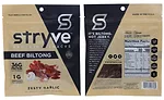 Stryve's Zesty Garlic Biltong Packaging