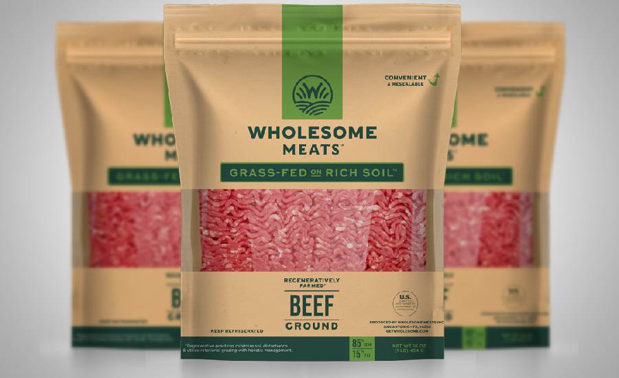 Wholesome Meats ground beef