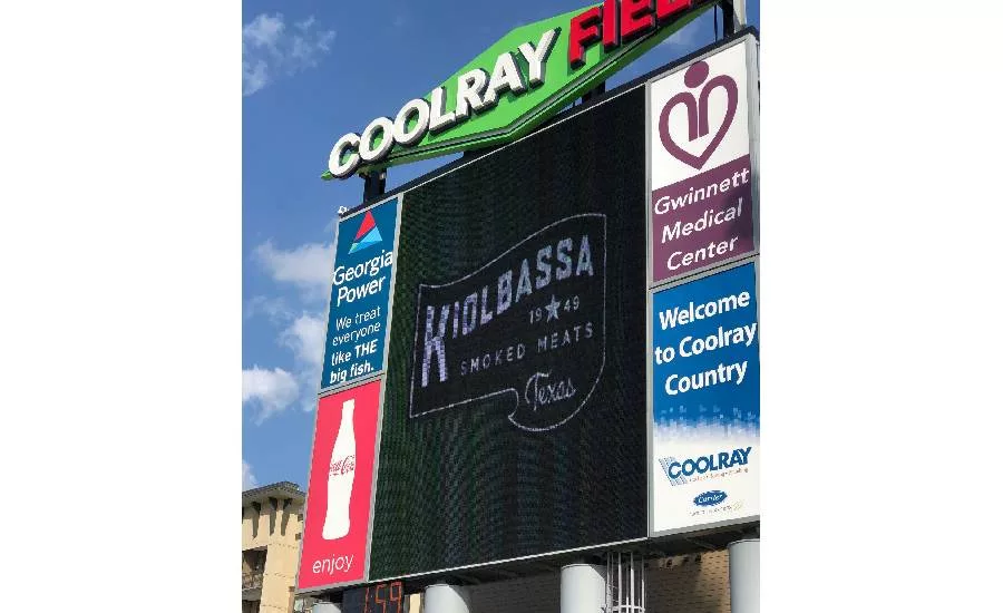 Stripers scoreboard