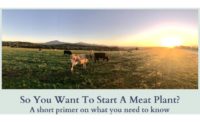 So you want to start a meat plant