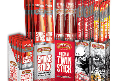 Old Wisconsin hardwood-smoked snack sticks
