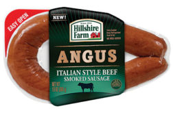Hillshire Farm Angus smoked sausage