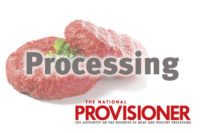 Processing, processed beef