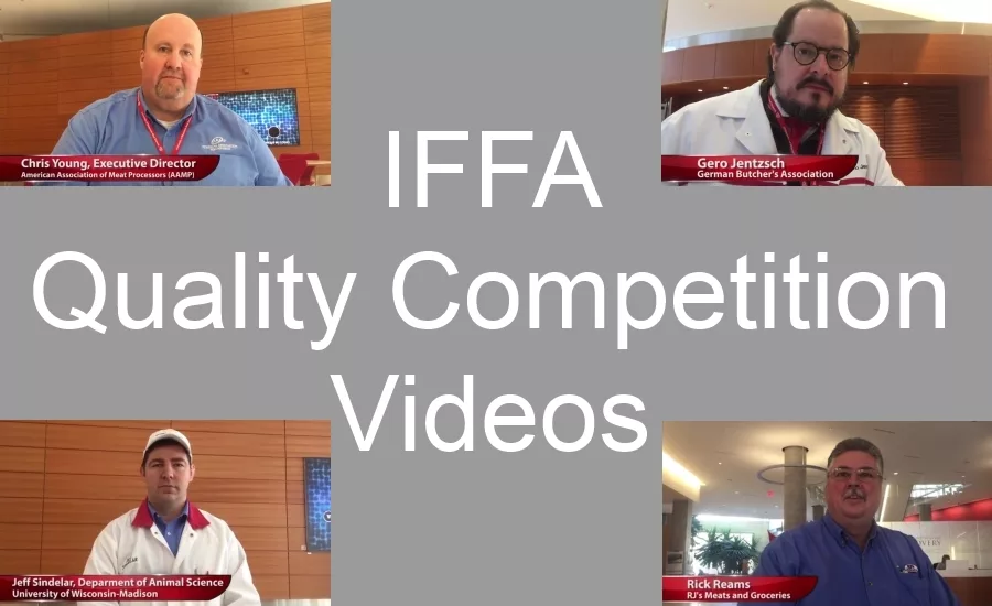 IFFA Quality Competition video interviews