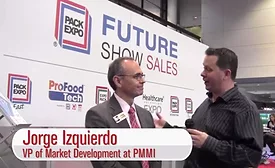 Jorge Izquierdo, VP of Market Development at PMMI, and Andy Hanacek