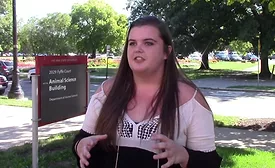 Marissa Mulligan, undergraduate student at The Ohio State University