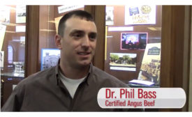 Dr. Phil Bass is a meat scientist at Certified Angus Beef LLC