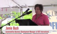 Jamie Bush, Sustainability Business Development Manager at NSF International