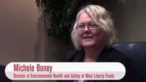 Michele Boney, Director of Environmental Health and Safety at West Liberty Foods