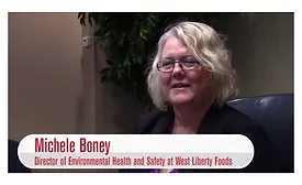 Michele Boney, Director of Environmental Health and Safety at West Liberty Foods