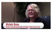 Michele Boney Michele Boney, Director of Environmental Health and Safety at West Liberty Foods