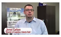 Jerrod Carlson, Director of Logistics for Liberty Cold