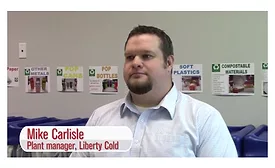 Liberty Cold plant manager Mike Carlisle